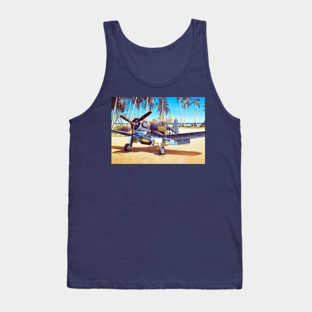 F4U A1 Corsair Tank Top by Aircraft.Lover